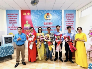 CÔNG TY TNHH THƯƠNG MẠI AN TRUNG MẠNH TỔ CHỨC ĐẠI HỘI CÔNG ĐOÀN CƠ SỞ LẦN THỨ I NHIỆM KỲ 2023-2028
