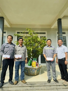 TỔNG GIÁM ĐỐC CÔNG TY CP THÉP ASEAN ĐÃ ĐẾN THĂM VÀ CHÚC TẾT TẬP THỂ CB-CNV CÔNG TY TNHH TM AN TRUNG MẠNH